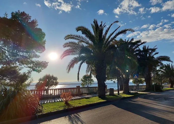 Lejlighed Charmantes Nur 500 Meter Zum Mit Privatem Balkon, Grill, Privatparkplatz Crikvenica